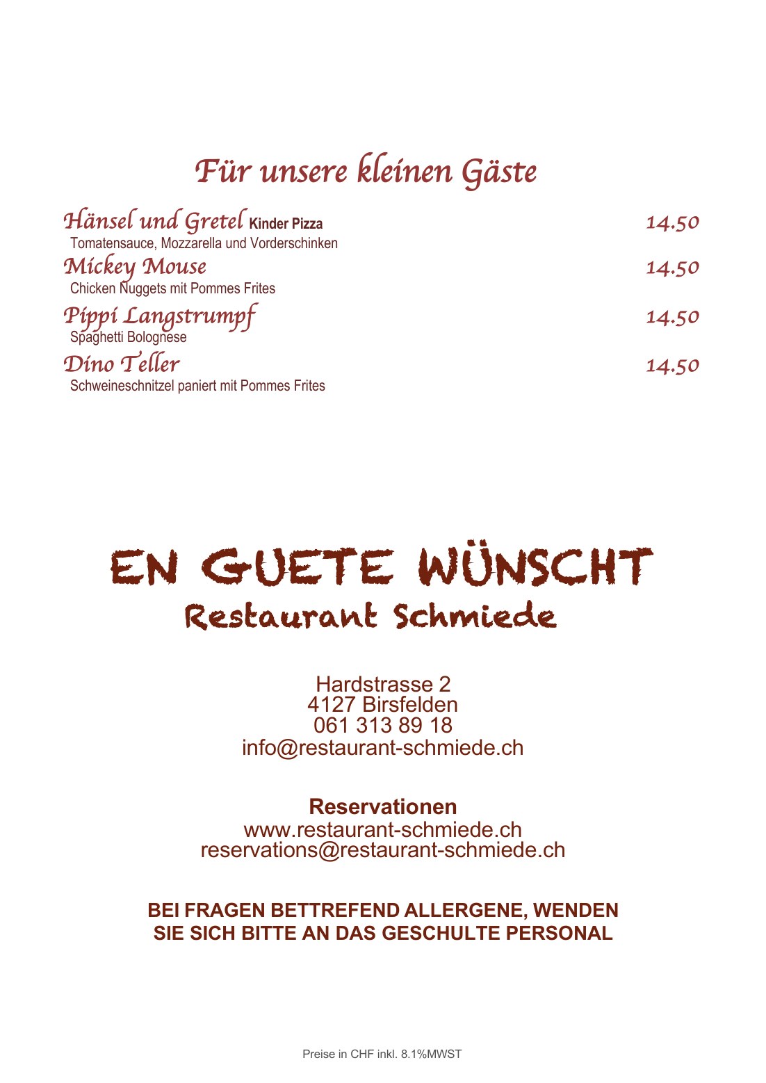 Speisekarte Seite 11